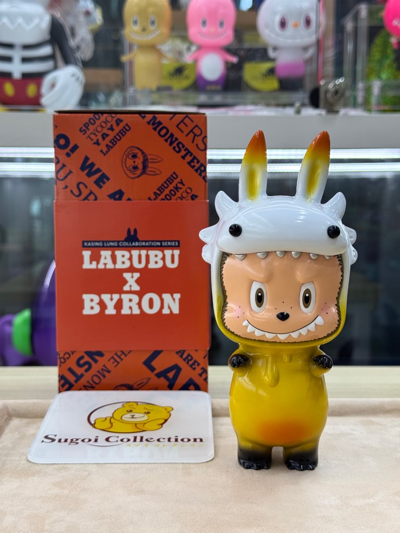 Pre-Order] How2Work x Labubu Byron yellow ver., Hobbies & Toys