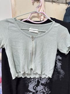 Korea 拉鍊短top64211549247362110