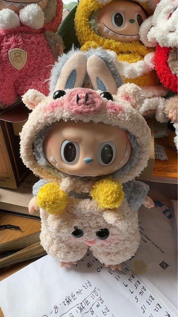 Labubu clothes ( customisable ), Hobbies & Toys, Toys & Games on Carousell