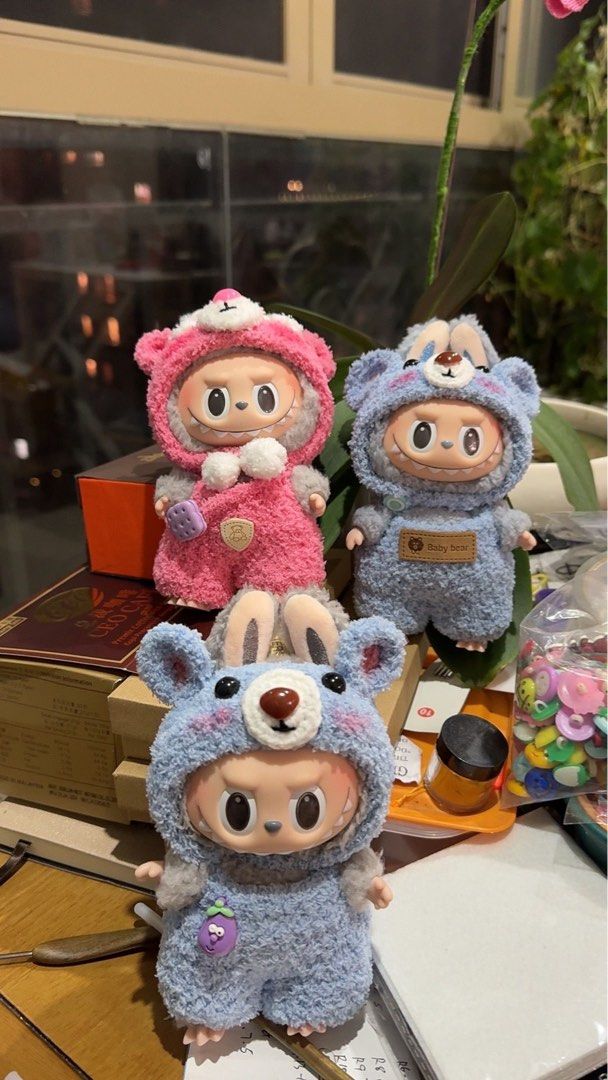 Labubu clothes ( customisable ), Hobbies & Toys, Toys & Games on Carousell