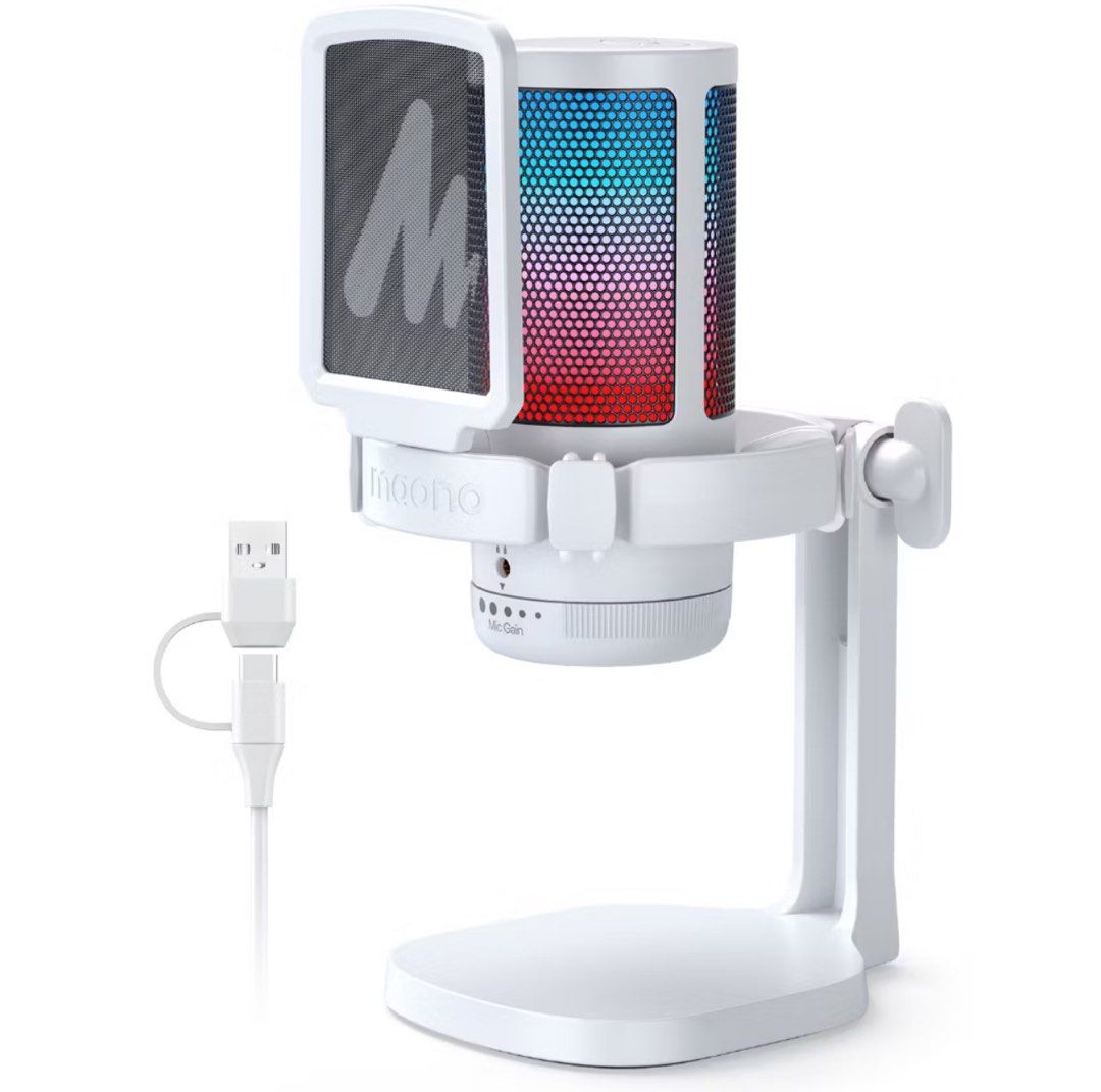 Maono DGM-20 (White) (Category: Microphones) located in Mandaluyong City. Submitted by abc_16 (Listing ID 1338223656, Image 1). Description: Maono DGM-20 (White) Brand new! Get yours now!.
