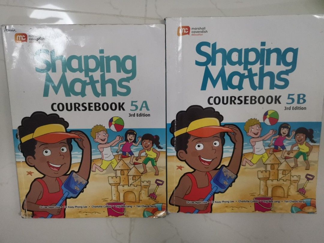 5b Math Notebook Mc Primary 5B shaping math textbooks 3rd edition, Hobbies & Toys, Books ...