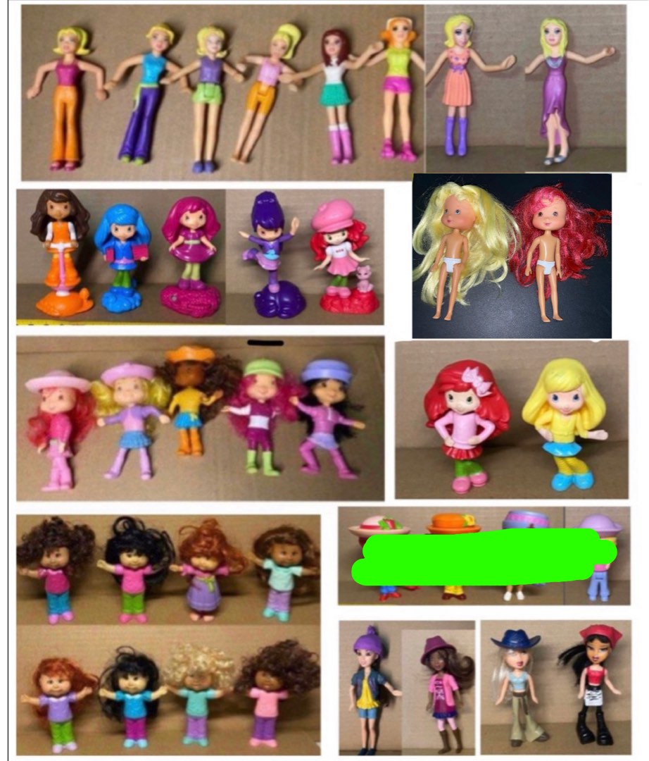Mcdonald's Burger King Bratz Liv Dolls /Cabbage Patch Kids Dolls