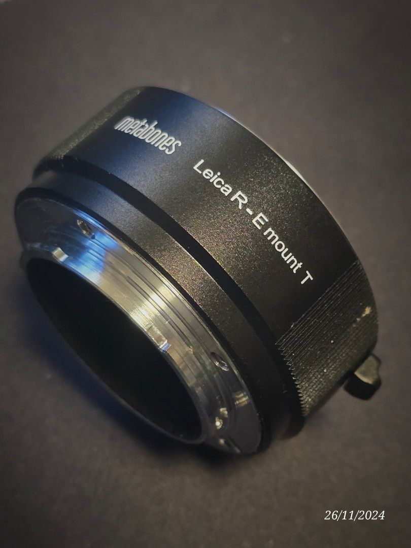 Metabones Leica R Lens to Sony E-mount T Adapter II (MB_LR-E-BT2) （分類：鏡頭及裝備）位於 Hong Kong。 由 __mmc__ 提交（商品編號 1338287573，圖片 1）。簡介： Metabones Leica R Lens to Sony E-mount T Adapter II (MB_LR-E-BT2) https://www.metabones.com/products/details/MB_LR-E-BT2 。