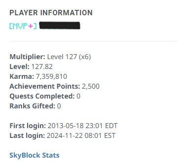 Minecraft Java Edition + Bedrock Account with MVP+ Hypixel Rank ...