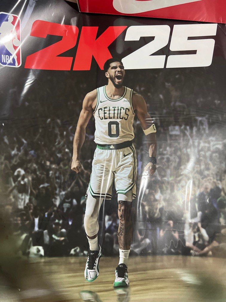 NBA 2k25 Metallic Poster Sealed (Category: PlayStation) located in Quezon City. Submitted by mgeloo (Listing ID 1338205394, Image 2). Description: Selling the NBA 2k25 metallic poster. Still sealed. Rfs: don’t need it .