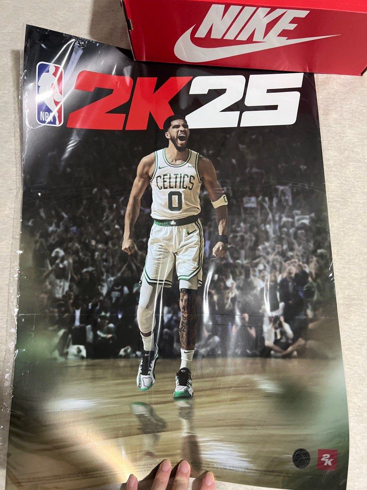 NBA 2k25 Metallic Poster Sealed (Category: PlayStation) located in Quezon City. Submitted by mgeloo (Listing ID 1338205394, Image 1). Description: Selling the NBA 2k25 metallic poster. Still sealed. Rfs: don’t need it .