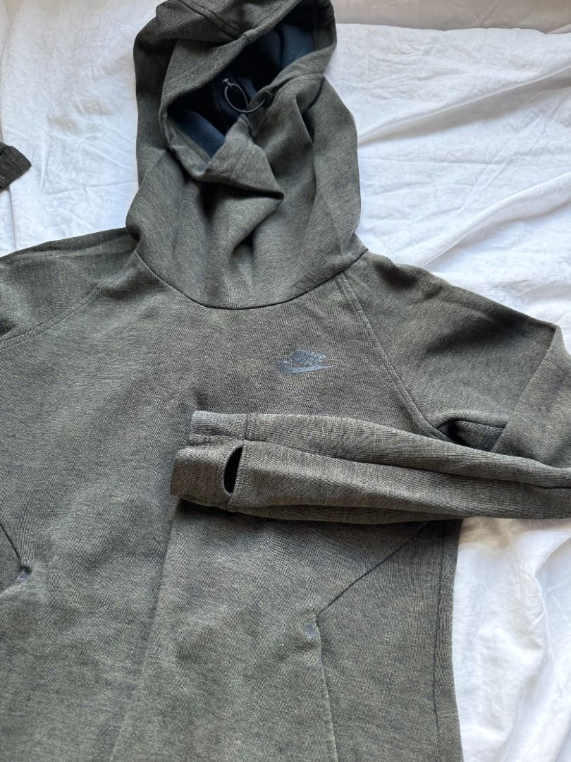 Nike women sports hoodie active wear 運動衫(olive green), 女裝