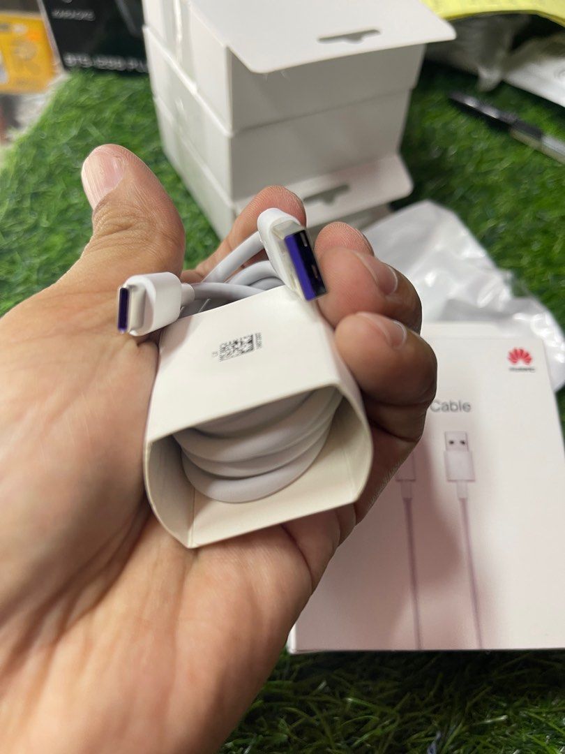 original huawei 5A super fast charger cable cord type c (Category: Chargers & Cables) located in Quezon City. Submitted by roldanjred46732 (Listing ID 1338275094, Image 3). Description: 100% original huawei 5A type c cable cord 1 meter long super fast chagring on supported unit price-280 only fix brand new with store warranty.