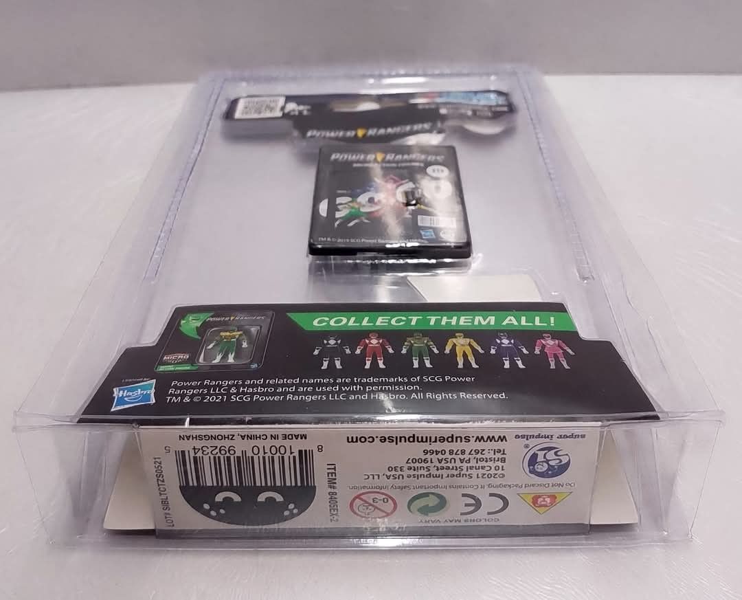 Power Rangers Micro Action Figure World's Smallest Green Ranger ...