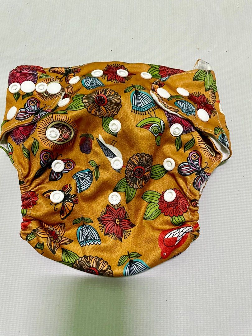 Preloved Cloth Diapers for 6-12m (Category: Diapers & Baby Wipes) located in Manila. Submitted by bcbg3217 (Listing ID 1338281536, Image 3). Description: Like New condition Rarely used since my baby doesn’t like wearing these Take all for ₱600 or choose your designs for ₱100 each Actual photos are posted Adjustable buttons With free 2pcs.liners Jnt regular or Lalamove COD shipping ❌NO RETURN/EXCHANGE❌ ❌NO REFUNDS❌ 📍Tondo,Manila.