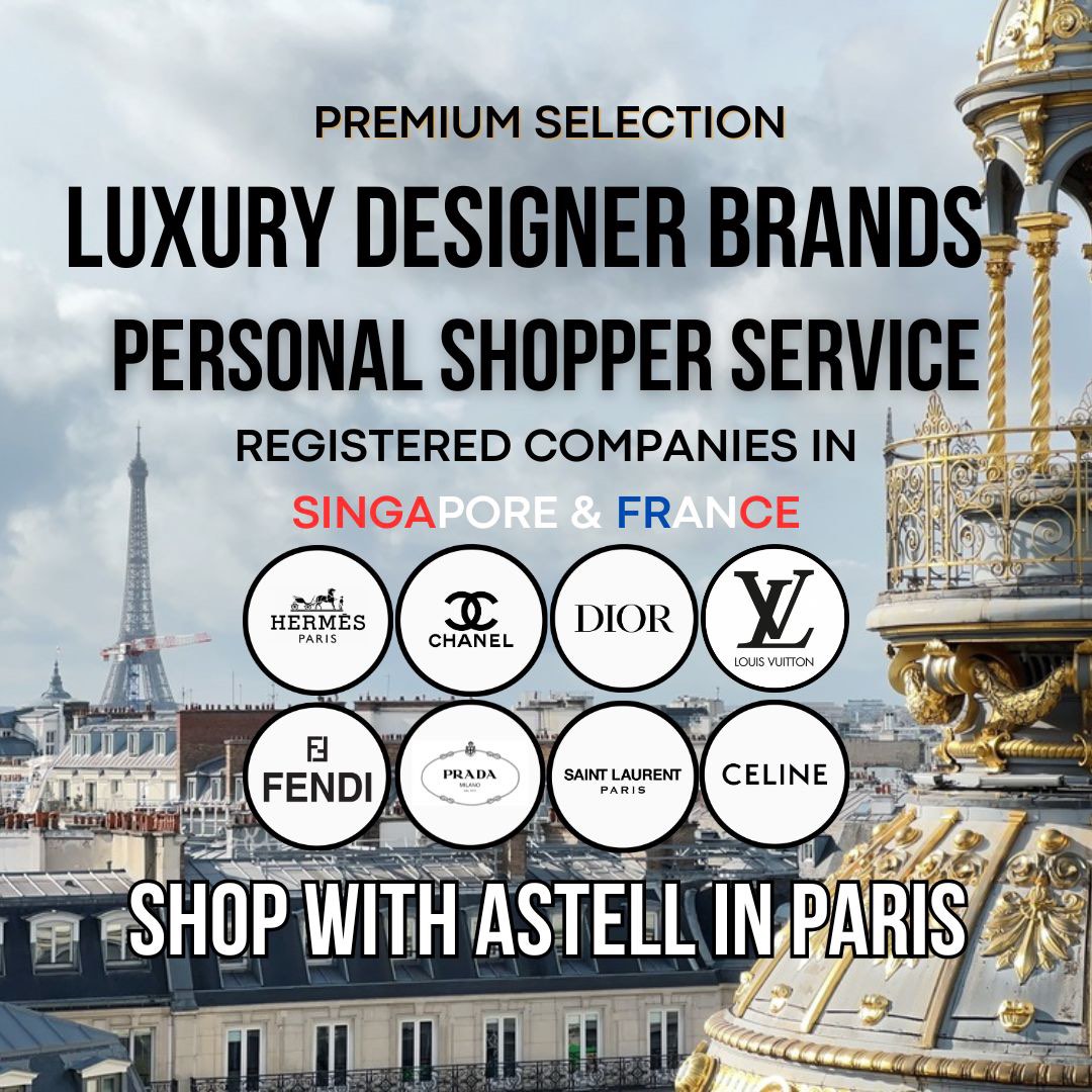 SHOP WITH ASTELL IN PARIS CHANEL DIOR HERMES MIUMIU PRADA