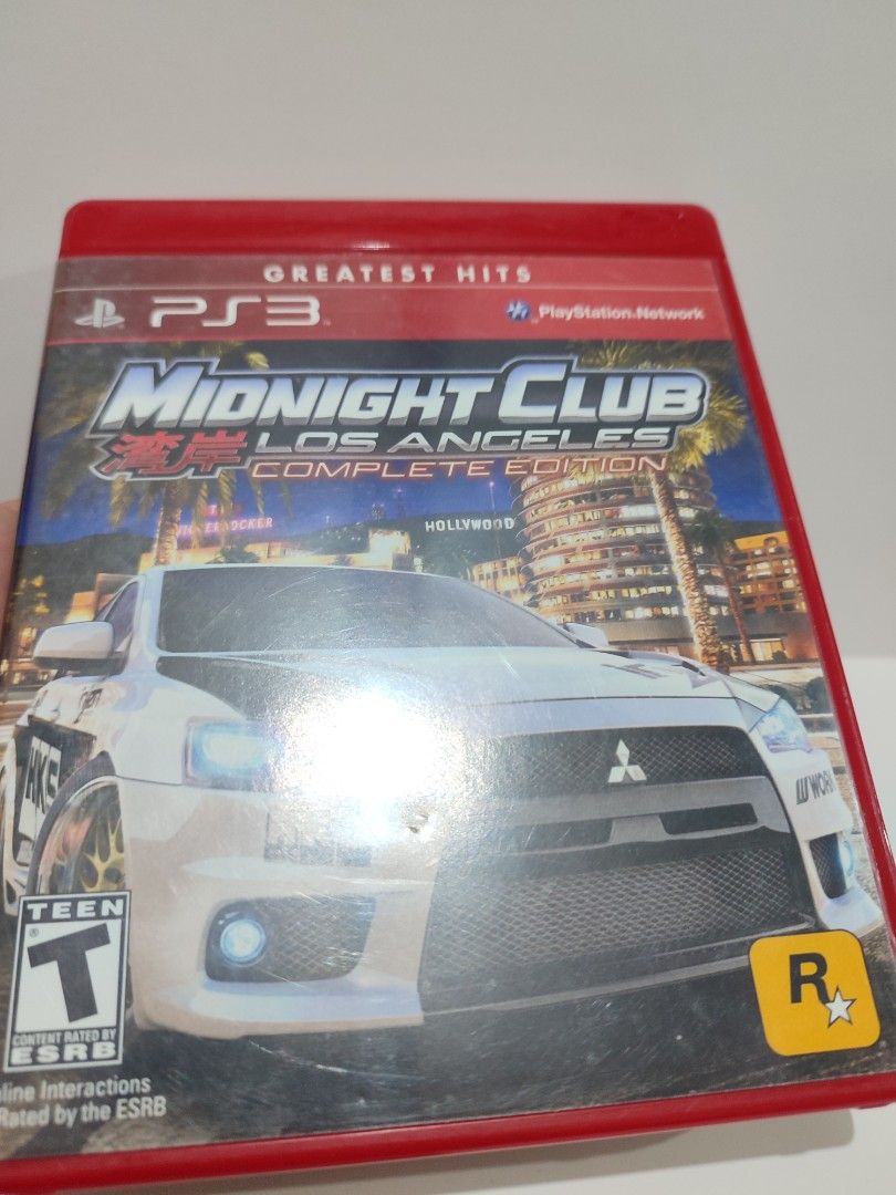 PS3 Midnight Club Los Angeles Edition" (PRELOVED) "R1", Video Gaming, Video Games