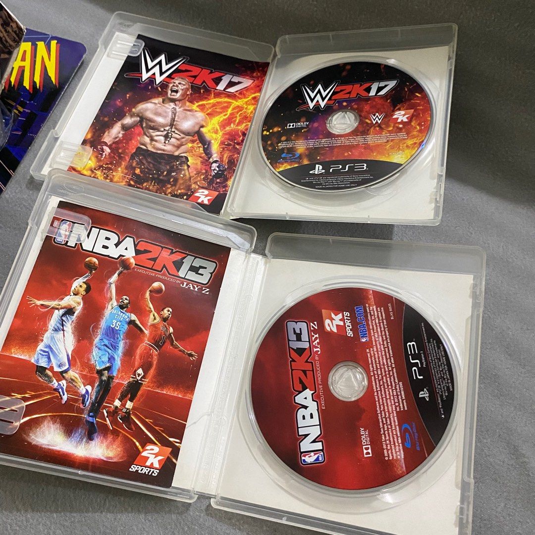 PS3 WWE 2K17 with FREE NBA 2K13 (Category: PlayStation) located in Pasig City. Submitted by suzybany (Listing ID 1338182496, Image 3). Description: .