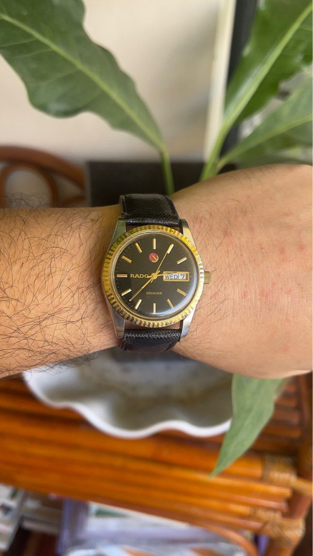 Rado voyager 34mm (Category: Men's Watches) located in Cagayan de Oro. Submitted by purelion.ff7d09 (Listing ID 1338121715, Image 2). Description: Rado Voyager Automatic 34mm Datejust homage Dm.