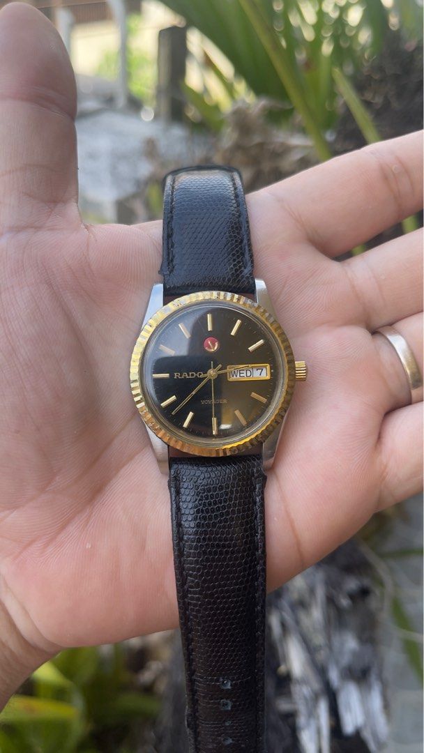 Rado voyager 34mm (Category: Men's Watches) located in Cagayan de Oro. Submitted by purelion.ff7d09 (Listing ID 1338121715, Image 3). Description: Rado Voyager Automatic 34mm Datejust homage Dm.