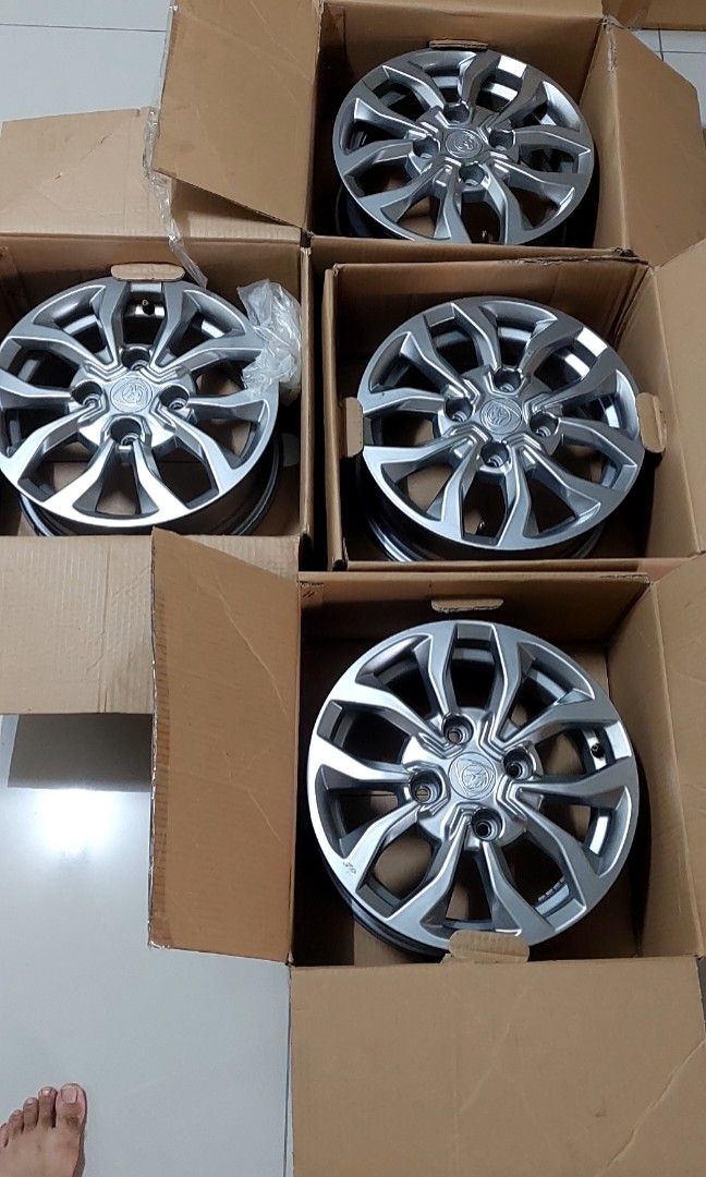 RIM 14' SAGA VVT 2022 STANDARD FOR SALE!, Auto Accessories on Carousell
