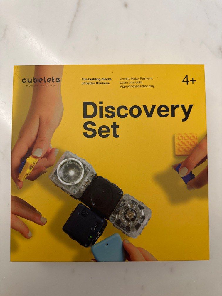 Robot blocks discovery set cubelets, 興趣及遊戲, 玩具& 遊戲類