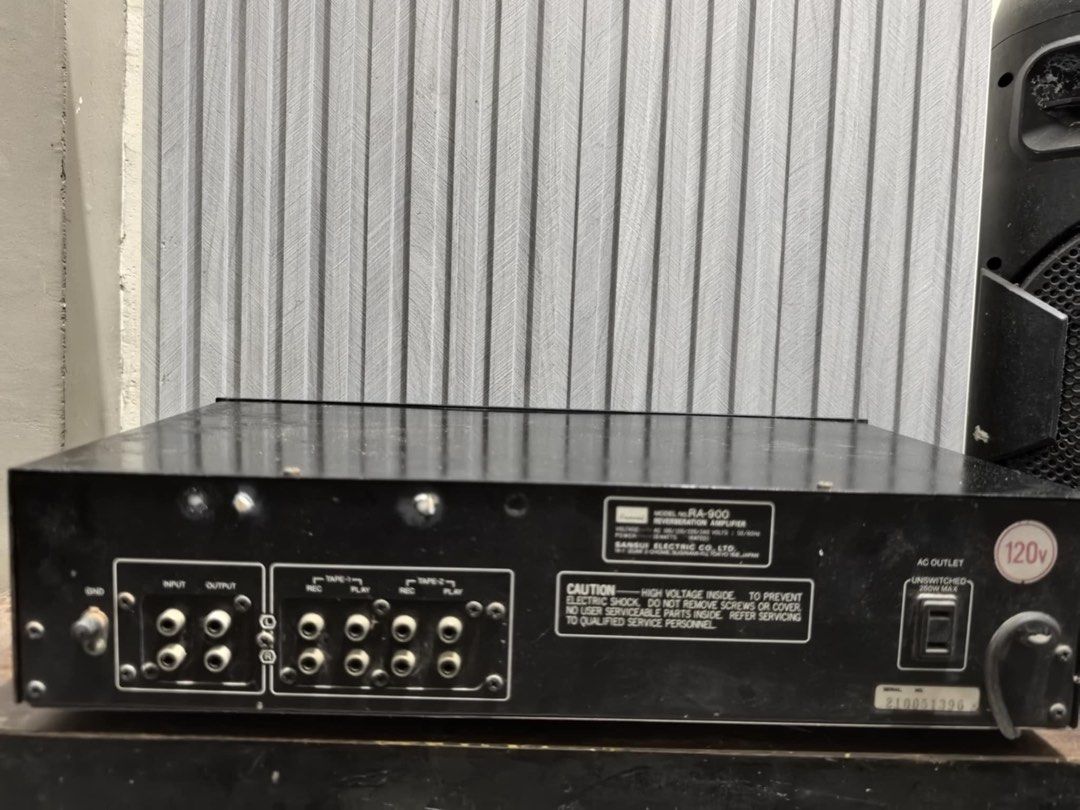 SANSUI REVERBERATION AMPLIFIER RA-900 AC 11-220 VOLTS 50/60 HZ MADE IN ...