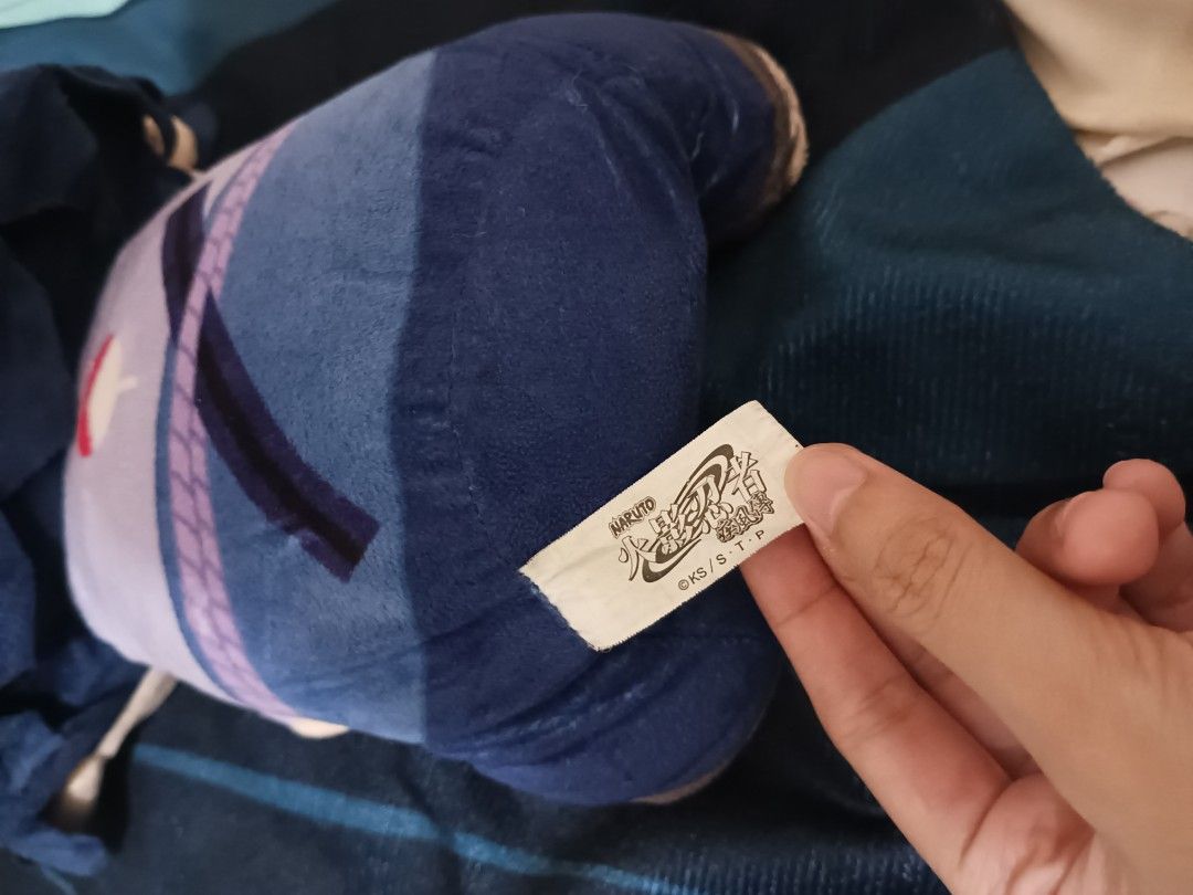 Sasuke Uchiha [RARE] - Naruto (Category: Plushies & Soft Toys) located in Tagum. Submitted by mu1co77s (Listing ID 1338262774, Image 2). Description: [RARE] Sasuke Uchiha - Naruto Plush size: approx. 14.5 inches minimal flaw: hands are detached from its original position, needs sewing. mop: g-cash mod: JnT.