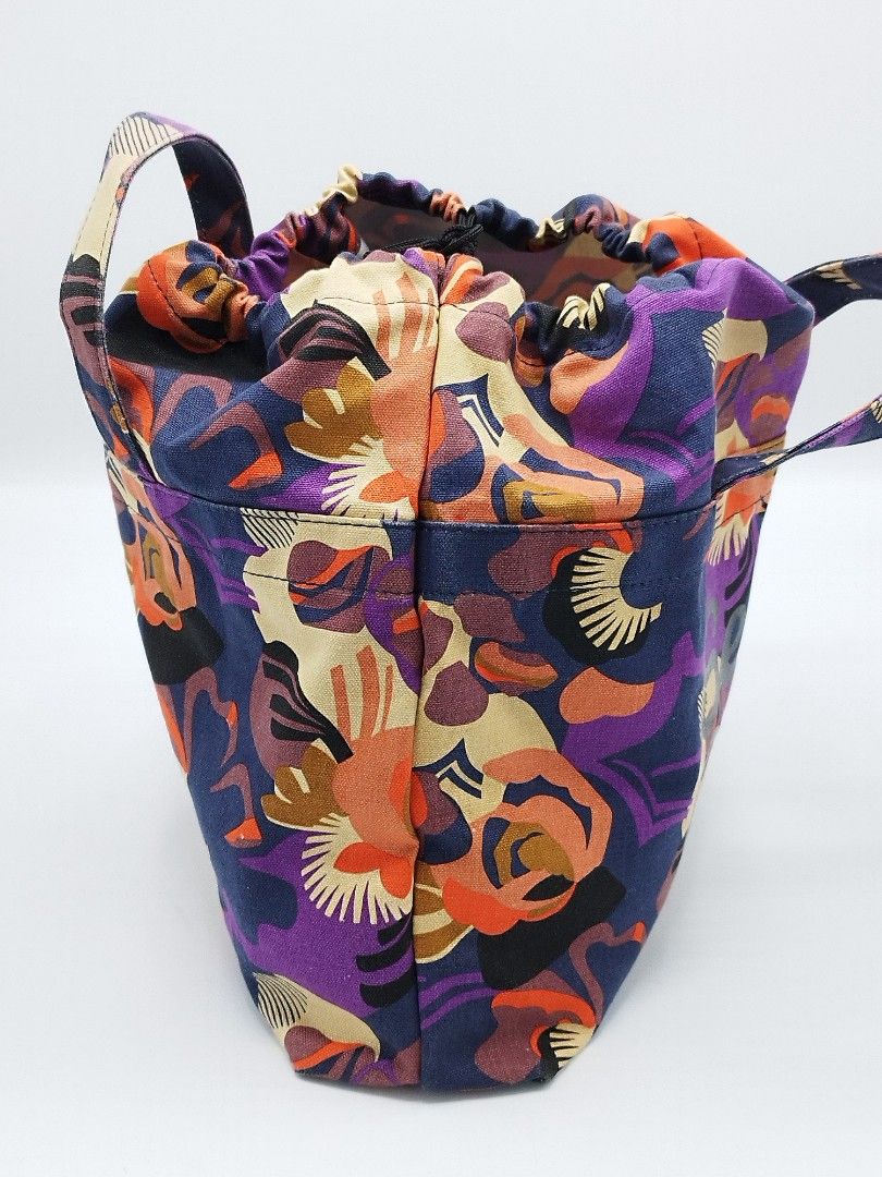 See by Chloe Floral Pattern Canvas Tote (Category: Luxury Bags & Wallets) located in Quezon City. Submitted by redragtag (Listing ID 1338185474, Image 3). Description: Authentic See by Chloe Pre-owned - floral print canvas - drawstring closure - 2 flat handles - very good condition. no holes, no rip or tear.