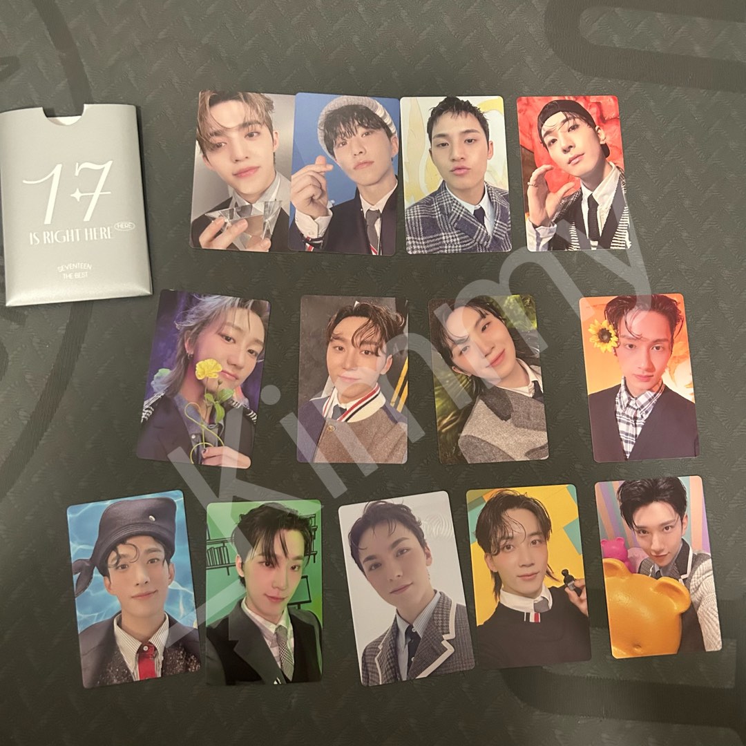 Seventeen 17 is Right Here Photocards Set Here, Hobbies & Toys ...