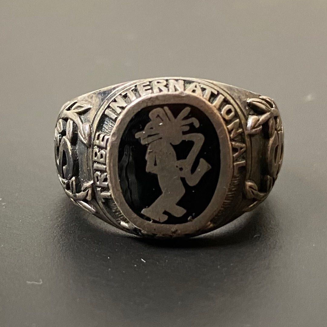 Stussy Tribe College Ring - US9 Vintage 90