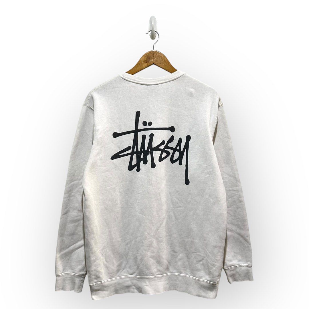 Stussy White Sweater