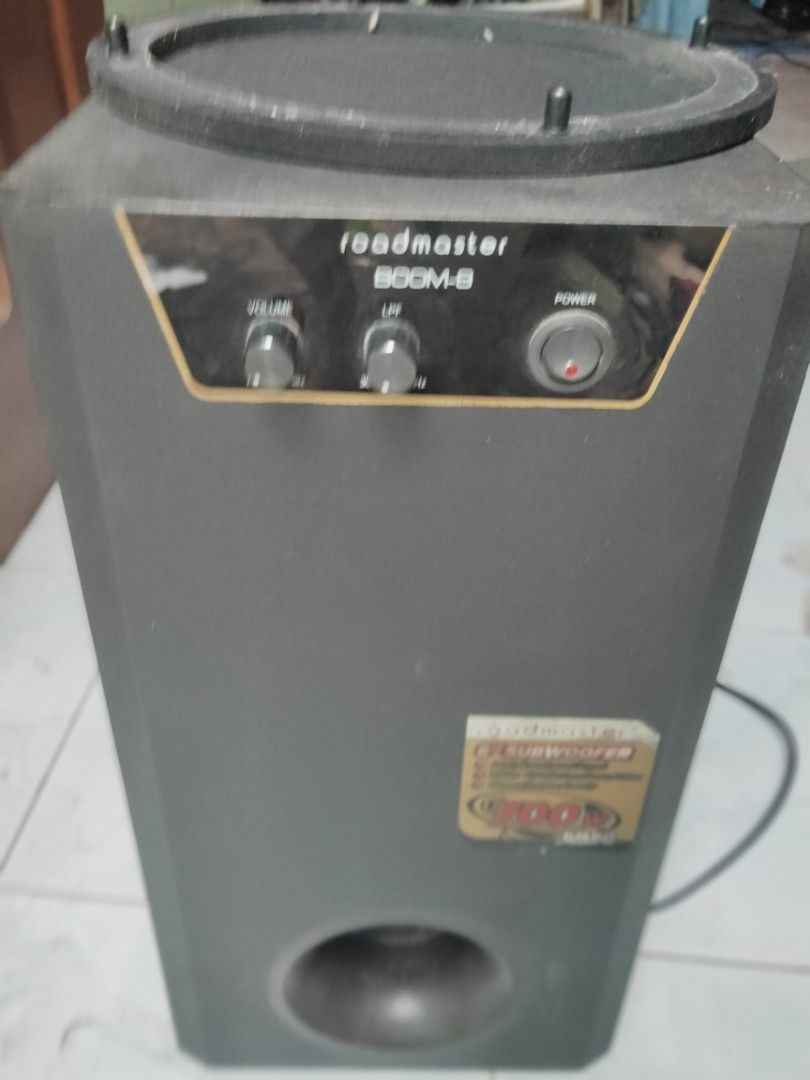 Subwoofer Aktif ROADMASTER BOOM INCH, Elektronik, Audio di Carousell