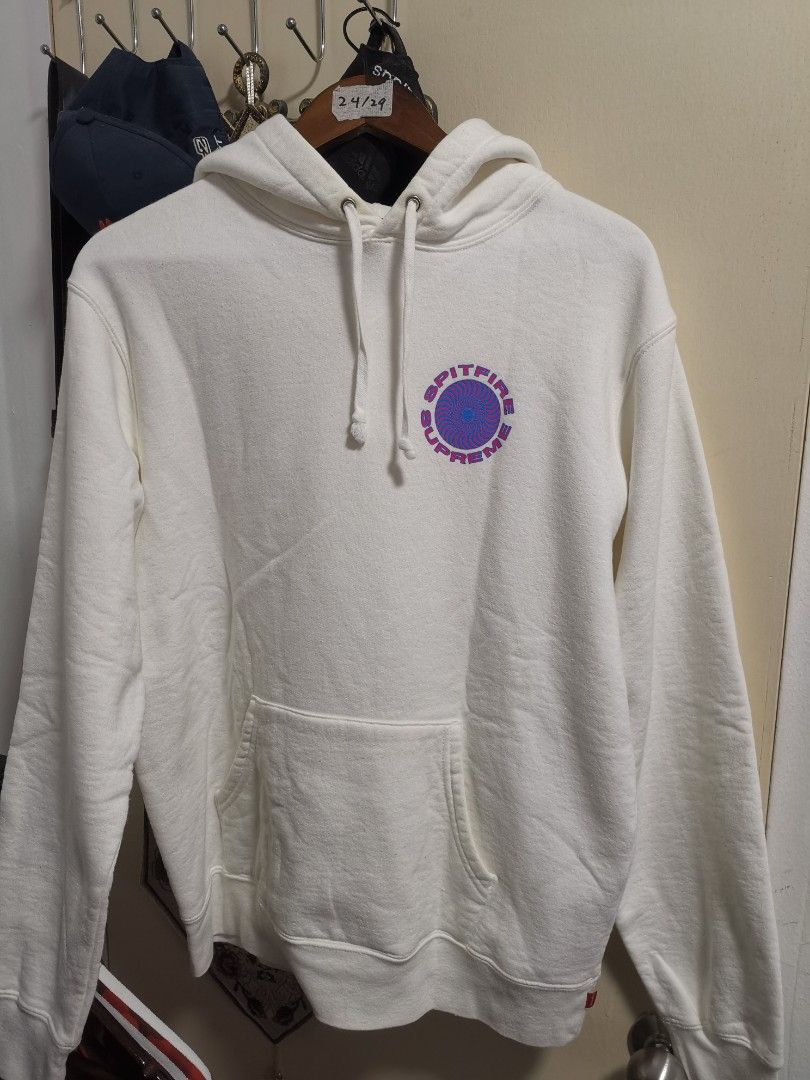 SUPREME SPITFIRE HOODIE Men s Fashion Tops Sets Hoodies on Carousell