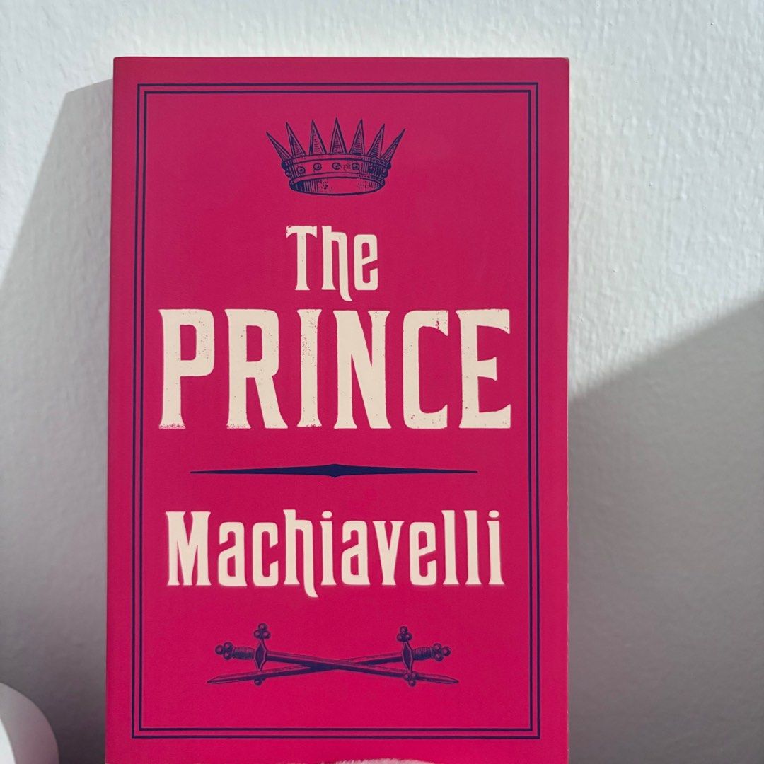 The Prince Machiavelli (Category: Storybooks) located in Manila. Submitted by stylexin__ (Listing ID 1338262223, Image 1). Description: Well taken care of! Guaranteed. No plastic cover but in perfect condition. Meetup around UST / Same day delivery around Metro Manila! Payment first via Gcash.