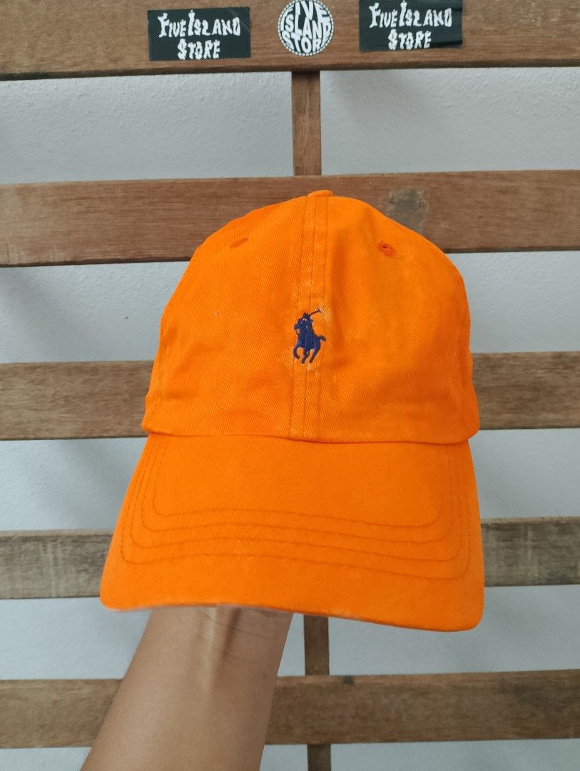 Ralph lauren leather strapback hat outlet