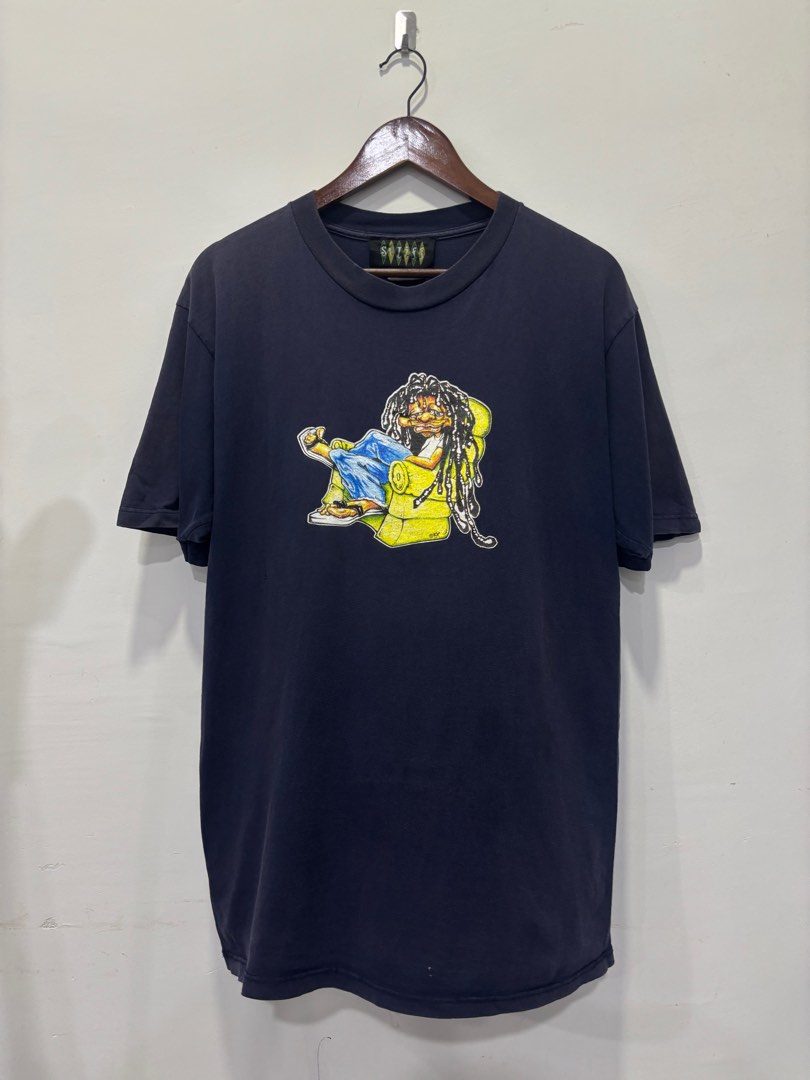 Vintage Spliff Rasta Man Tshirt, Men's Fashion, Tops & Sets, Tshirts ...