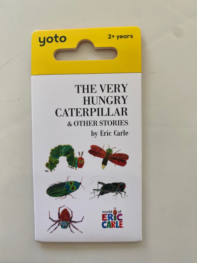 Yoto Card: The Very Hungry Caterpillar and Other Stories by Eric Carle ...
