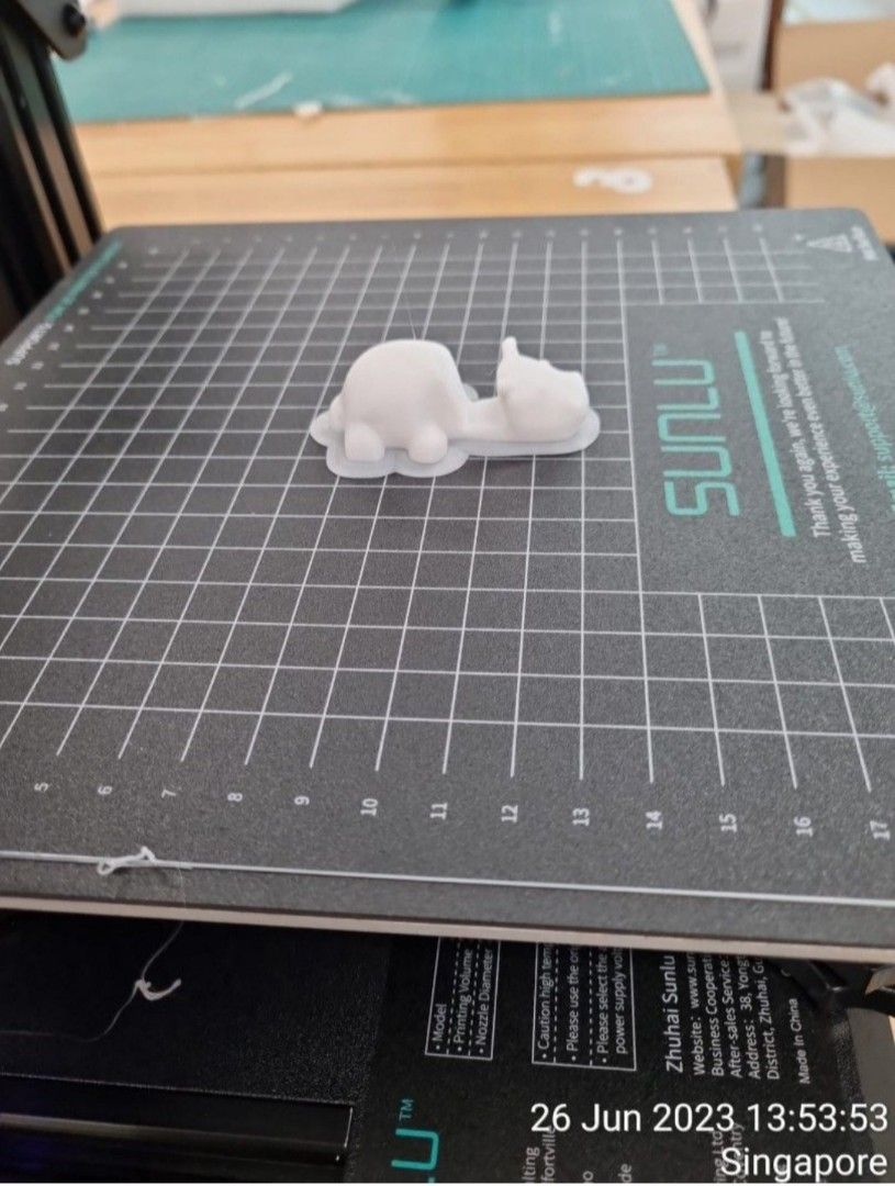 3D Printer (Category: Printers, Scanners & Copiers) located in Singapore. Submitted by marcusmichelle (Listing ID 1338335239, Image 1). Description: Brand: Sunlu RRP: $390 Use once during workshop. Self collection at punggol or SengKang. delivery at additional charge can be discussed..