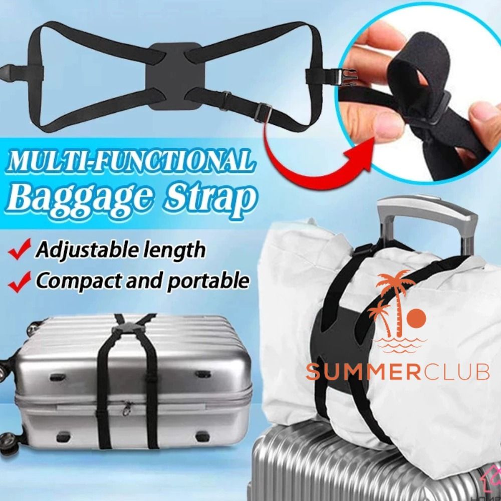 Luggage strap for suitcase outlet