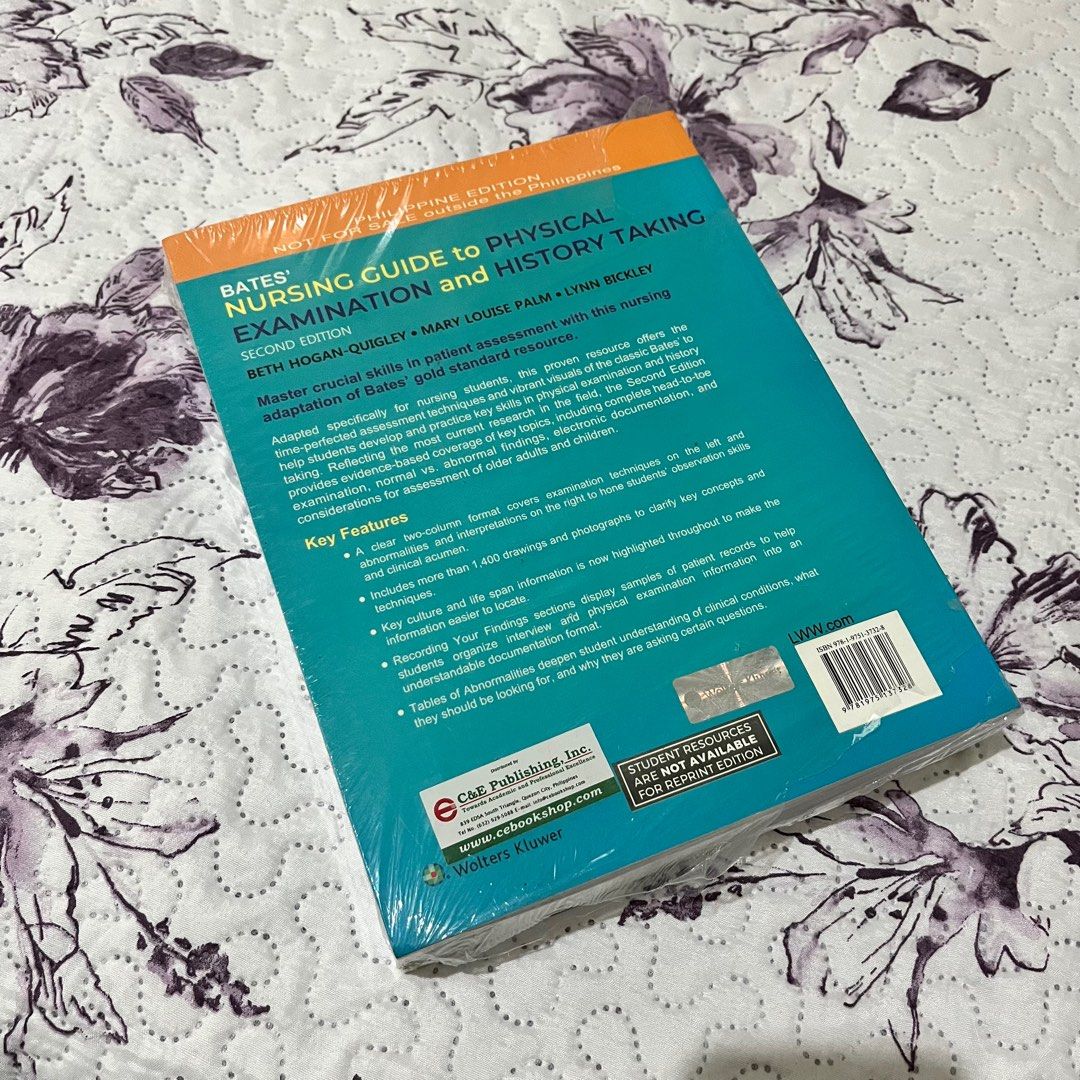 Bates Nursing Guide 2nd Edition (Category: Textbooks) located in Binmaley. Submitted by 2jmails (Listing ID 1338309305, Image 2). Description: .