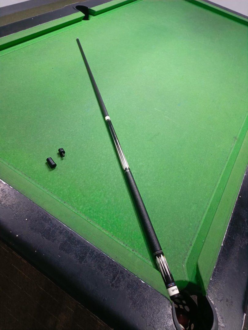 Billiard Cue Stick (Category: Billiards and Bowling) located in Marikina City. Submitted by 4siano (Listing ID 1338400234, Image 1). Description: 7500 with soft case and joint protector Specs: Leather grip Radial Pin 12.5mm tip Carbon Fiber shaft Extension Ready butt Pro taper 19oz.