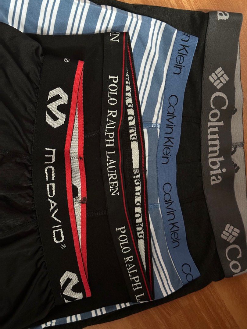 Branded Mens Underwear Size Small Bundle (Category: Underwear) located in Cebu City. Submitted by sultrychicmary (Listing ID 1338314111, Image 2). Description: all brandnew condition authentic branded never used some are size large teens youth but same size for mens small 3pcs all size mens small mcdavid is not included sold already thats the the price droppec.