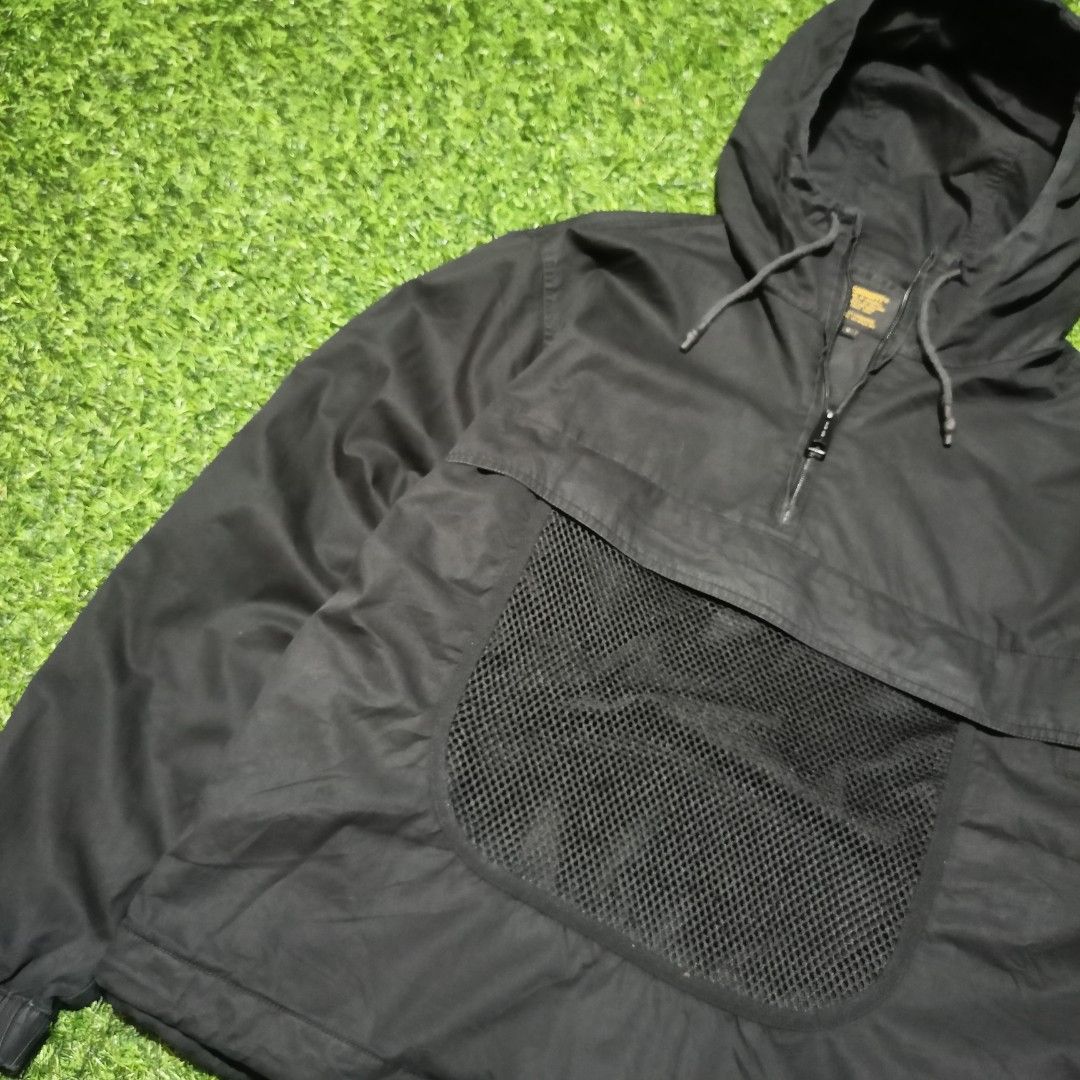Carhartt Wip Anker Pullover jaket Jaket Cagoule Anorak Saku Doraemon Outdoor Casual Fesyen Pria Pakaian Atasan di Carousell