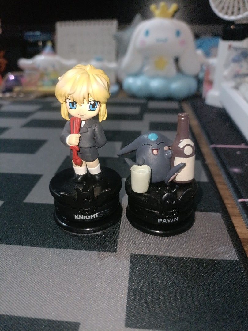 CLAMP Chess Piece Set (Mokona and Clover) (Category: Designer & Blind Box Toys) located in Lipa City. Submitted by elleone (Listing ID 1338453183, Image 1). Description: .