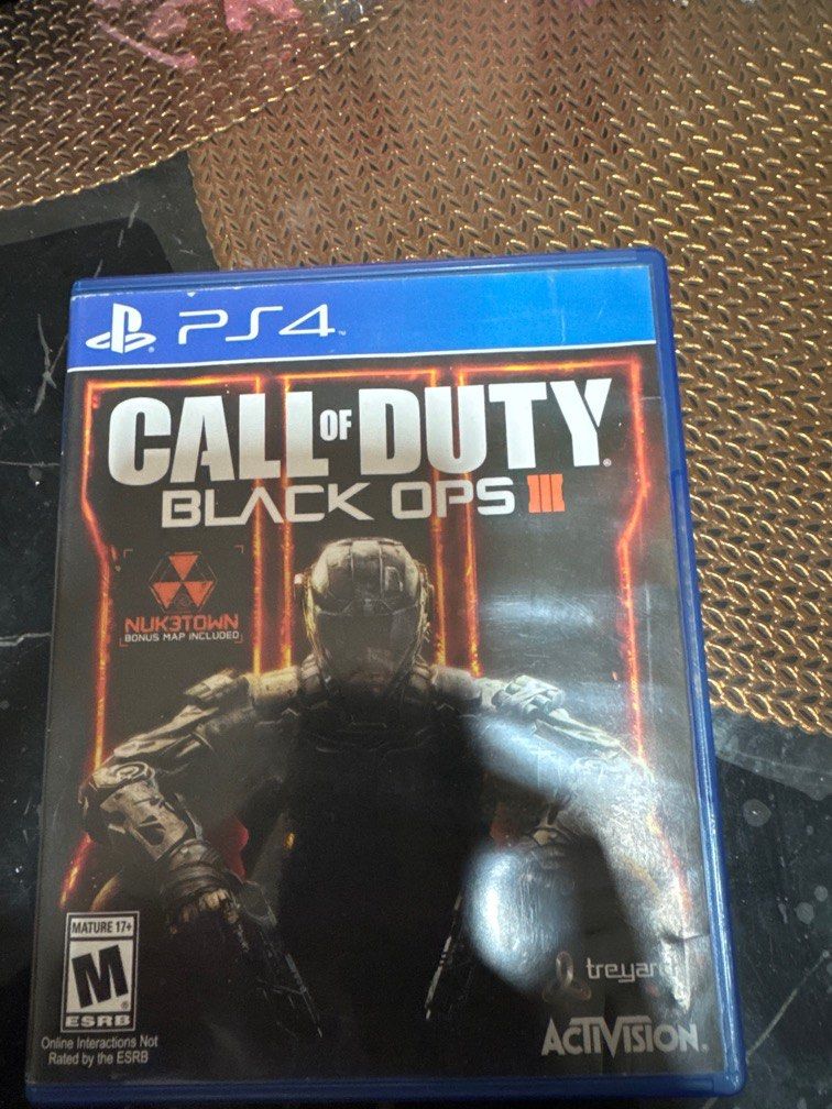 COD: B03 (Category: PlayStation) located in Singapore. Submitted by caramelfr8ppe (Listing ID 1338332018, Image 1). Description: Opened B03. Still in perfect condition. Letting go as not playing anymore.