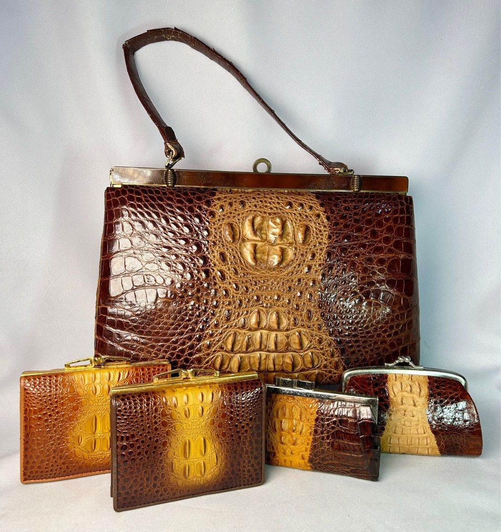 Vintage croc bag online