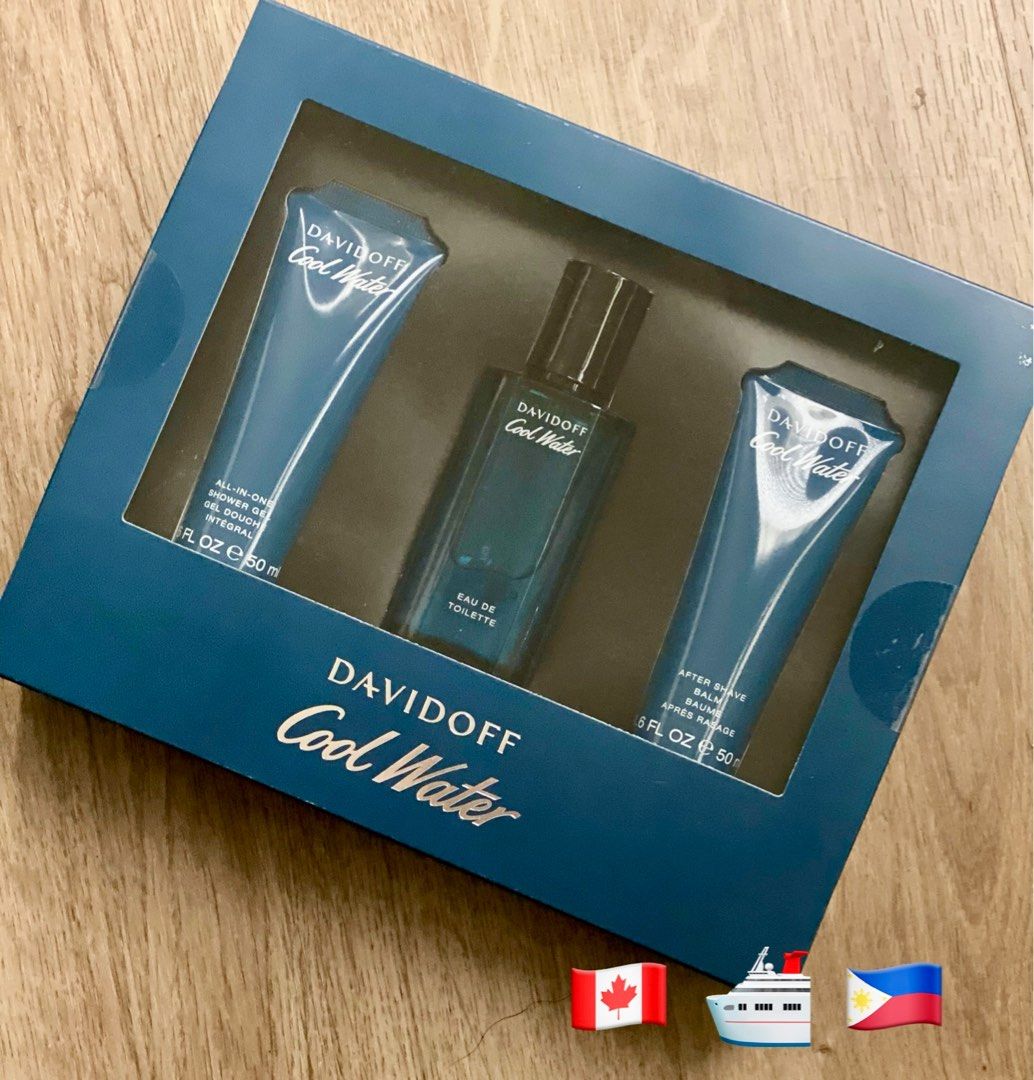 Davidoff Cool Water For Him (Category: Fragrance & Deodorants) located in Balungao. Submitted by kateee21 (Listing ID 1338312210, Image 1). Description: 📌📌📌 Available for PREORDER 🛳 Shipping from Canada 🇨🇦 to Philippines 🇵🇭 via sea cargo 📦; Local Shipping fee c/o buyer.