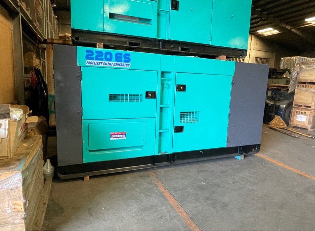 Denyo 220 KVA Generator - Japan Surplus (Category: Construction Tools & Equipment) located in Manila. Submitted by santiago0721 (Listing ID 1338357887, Image 3). Description: Japan Surplus Unit DCA 220 ESM / SPK3 (Komatsu & Motsubishi Engine) Slightly Used Unit Warranty: 6 months or 500 hours whichever comes 1st Full PMS - Change Oil - Replace Oil, Air & Fuel Filter - Coolant & Bent - New Batteries - keys & Manual Clean Fuel Tank Overhaul Radiato