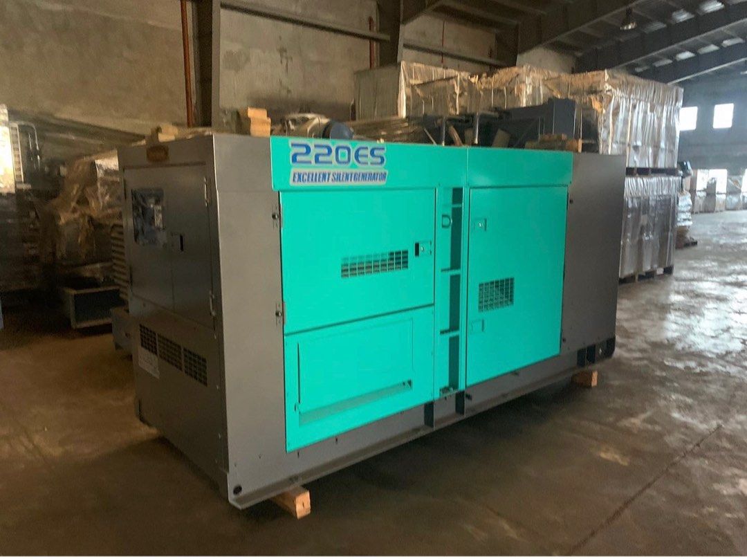 Denyo 220 KVA Generator - Japan Surplus (Category: Construction Tools & Equipment) located in Manila. Submitted by santiago0721 (Listing ID 1338357887, Image 2). Description: Japan Surplus Unit DCA 220 ESM / SPK3 (Komatsu & Motsubishi Engine) Slightly Used Unit Warranty: 6 months or 500 hours whichever comes 1st Full PMS - Change Oil - Replace Oil, Air & Fuel Filter - Coolant & Bent - New Batteries - keys & Manual Clean Fuel Tank Overhaul Radiato