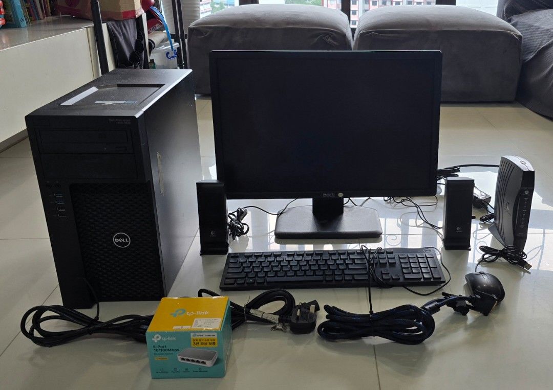 Acomputer Set Desktop Computer Set, Computers & Tech, Desktops on Carousell