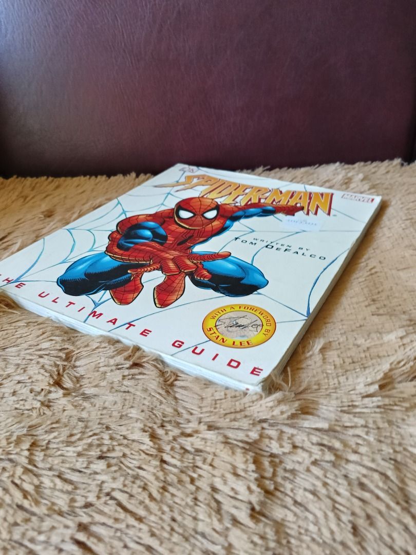 DK: Spiderman The Ultimate Guide (softbound) (Category: Comics & Manga) located in Las Pinas. Submitted by prelovedreads1 (Listing ID 1338353129, Image 3). Description: DK: Spiderman The Ultimate Guide (softbound) Note: no more poster MOP: GCASH (Shipping not included) MOD: Lalamove / Grab / GogoExpress LOCATION: Las Piñas Note: Reservation is only for 24hrs and will be forfeited if not paid. DISCLAIMER: These are preloved books so little flaws s