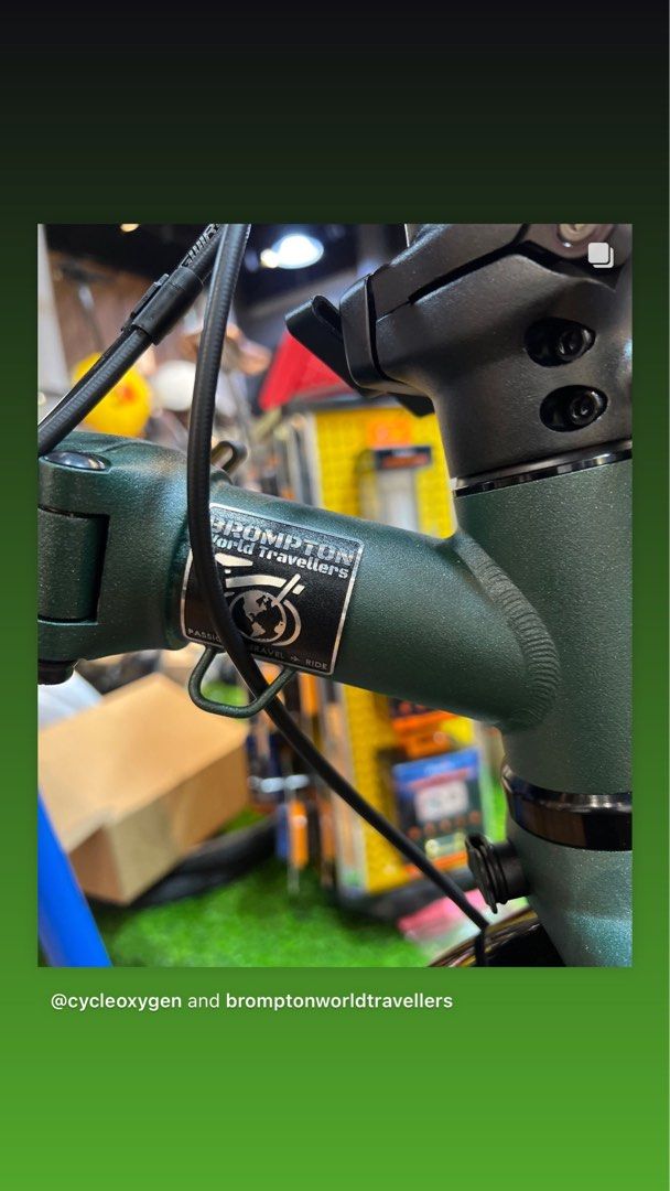 Brompton cable protector (Category: Bicycles) located in Singapore. Submitted by desbin (Listing ID 1338460786, Image 2). Description: Advance cable protector for all line Protector with adhesive ready Welcome visit Cycleoxygen for product pickup or purchase here using Carosell pay .