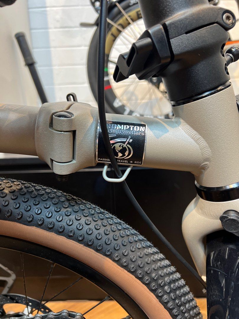 Brompton cable protector (Category: Bicycles) located in Singapore. Submitted by desbin (Listing ID 1338460786, Image 3). Description: Advance cable protector for all line Protector with adhesive ready Welcome visit Cycleoxygen for product pickup or purchase here using Carosell pay .